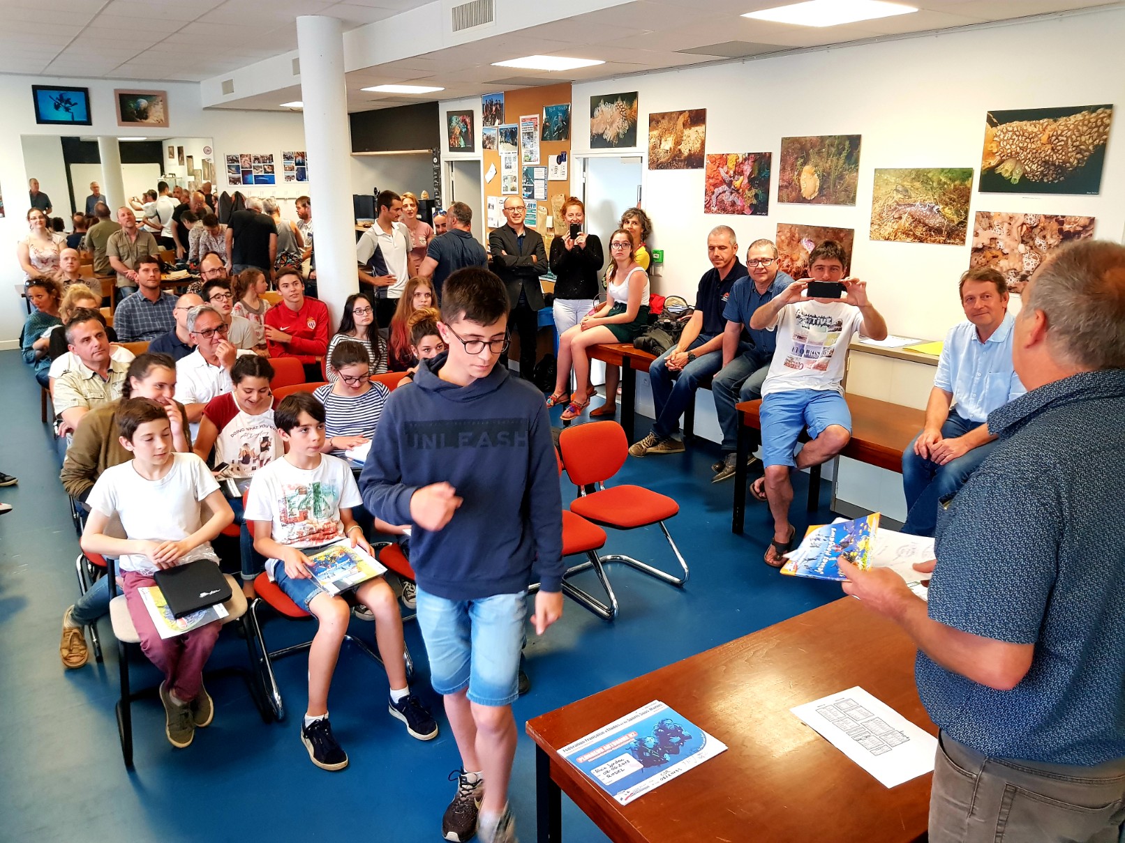 Soirée de remise des diplômes pour les licenciés du CSR en formation…