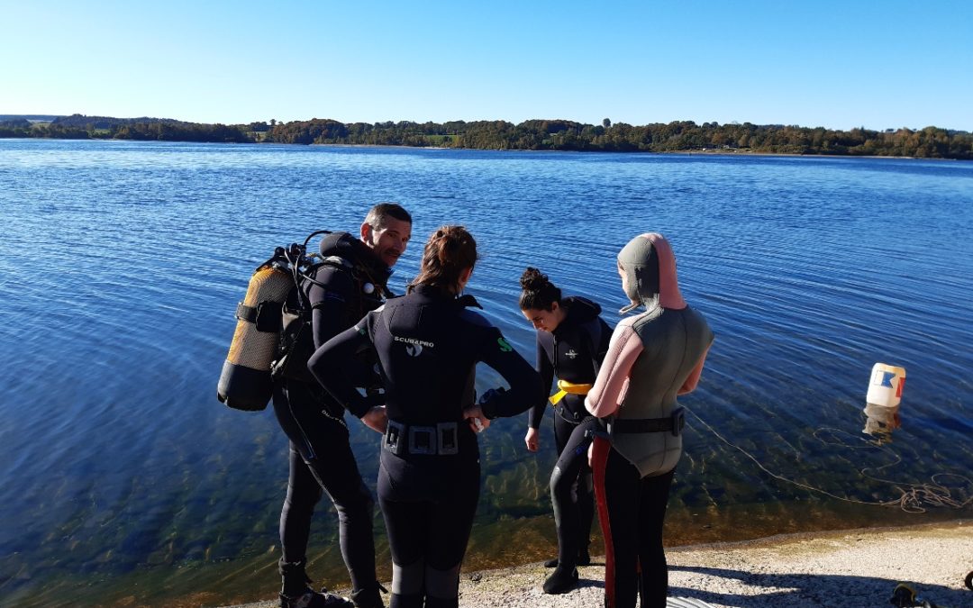 Sorties aux lacs pour les plongeurs du CSR les 23 et 24 octobre 2021